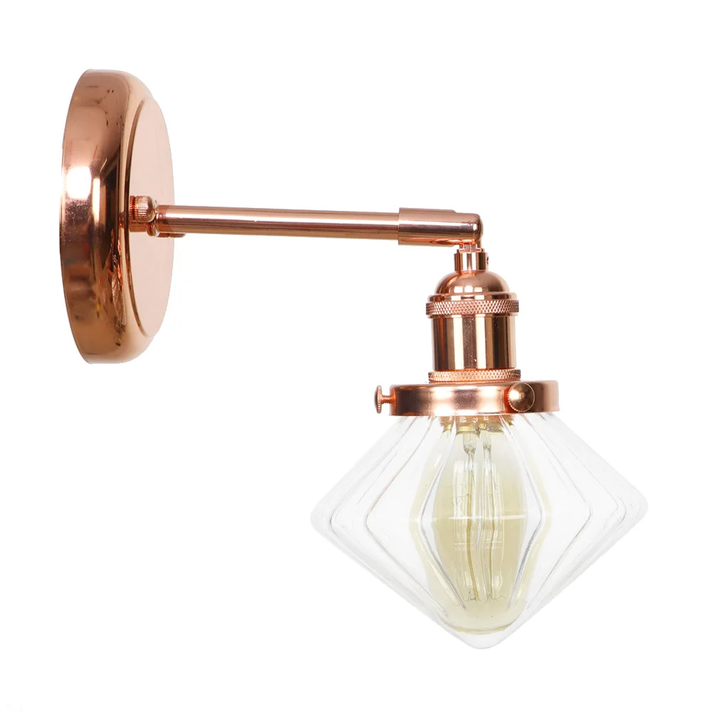 Настенный светильник IWHD цвета розового золота в скандинавском стиле лампа для