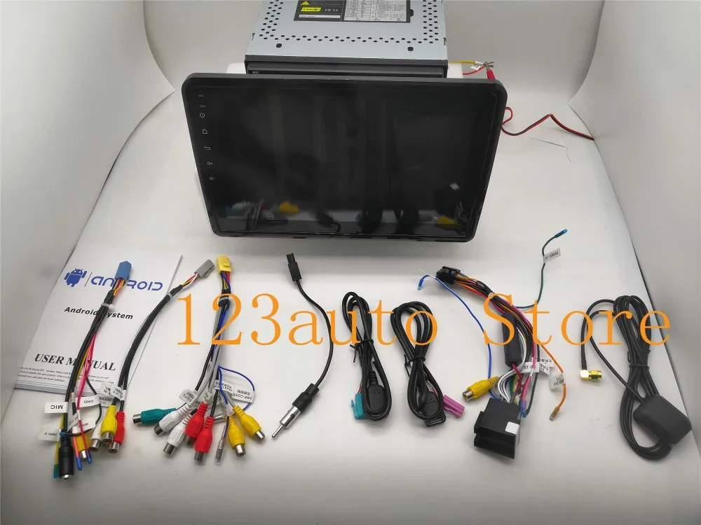10,1 дюймов Android 4 Гб ram 64 Гб ram автомобильный dvd-плеер gps навигация Универсальный 2 din вращающийся px6 carplay dsp стерео Головные устройства