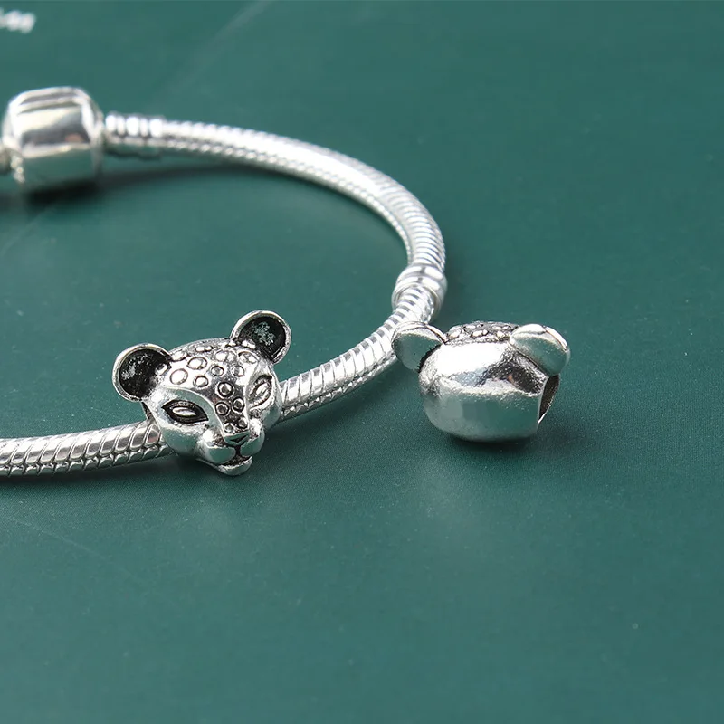 Оригинальные Подвески в виде гепарда ожерелье pandora &amp браслет подвеска Принцесса