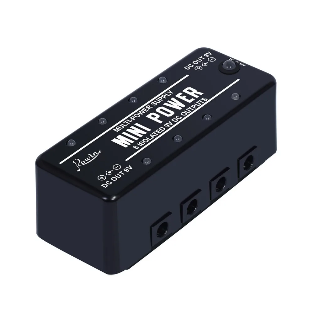 Rowin LEF329 8 изолированных выходов 9 В постоянного тока мини-источник питания для
