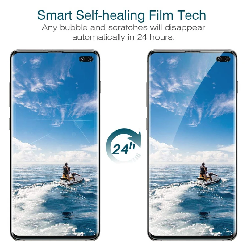 3 шт 3D полное покрытие мягкий TPU протектор экрана для Samsung S10 Plus 5G S10e Защитная