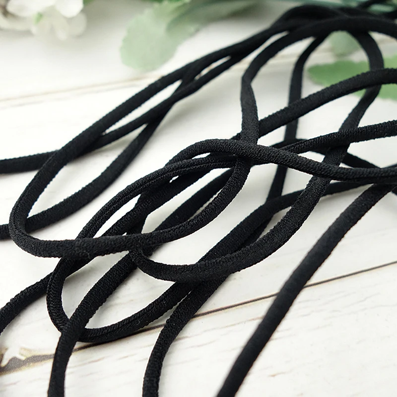 3/5 мм белая сделай сам маска для лица эластичная лента круглая эластичный шнур