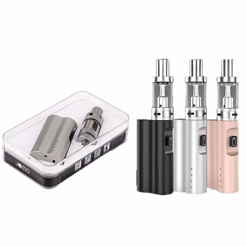 

New JOMO Lite 40s TPD box mod Vape pen 510 Thread huge vapor electronic cigarette smoking device Aluminum Alloy and Glass