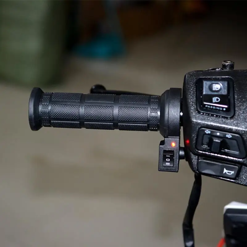 Руль мотоцикла 22 мм Электрический ручной нагрев Литые ручки ATV грелки мотоцикл