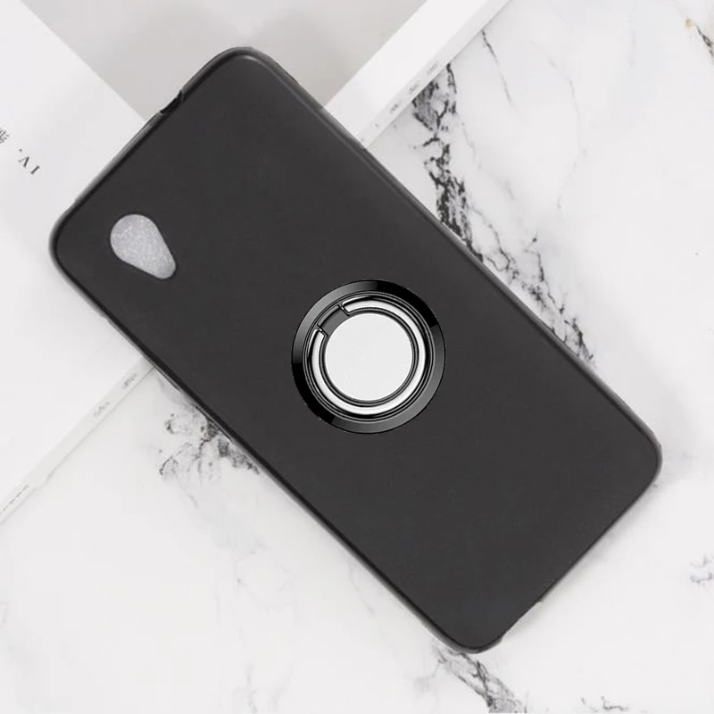 Чехол с кольцом-держателем для Alcatel 1 5033D, мягкий силиконовый чехол из ТПУ для телефона s 5033X, 5033J, 5033T 5033G, 5033M