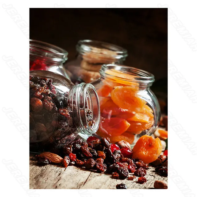 

Gourmet Fruit Combination Poster Nordic Style Wall Art Canvas Print Painting Modern Living Room Decoration