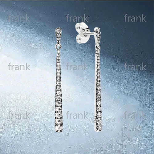 

296351CZ SHOOTING STARS HANGING EARRINGS