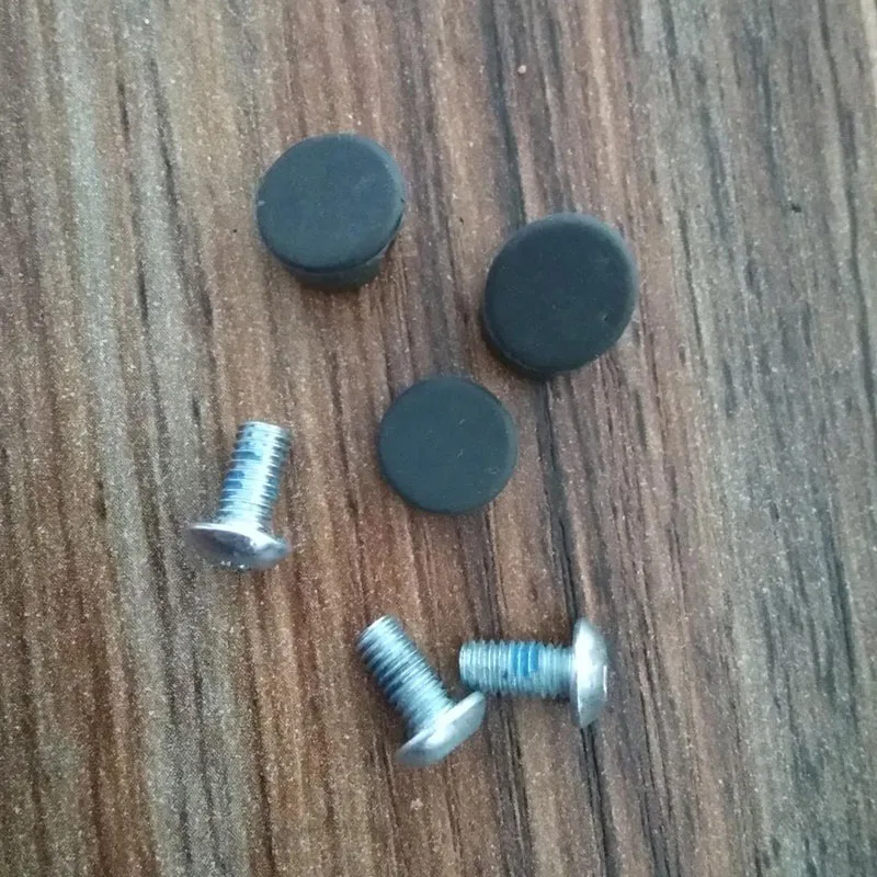 screws with cap Винты Резиновая крышка брызговик заднее крыло для Xiaomi Mijia Electric M365 M187 скейтборд для птиц для Xiaomi Mijia M365 - Цвет: screws with cap