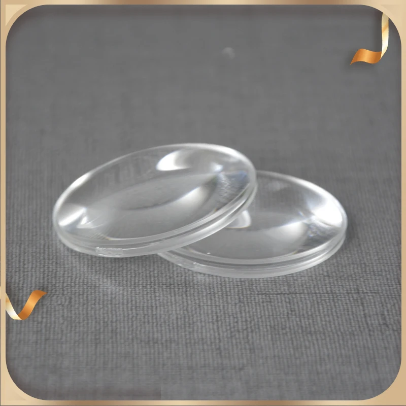 2PCS 42mm Optical PMMA Plastic Aspherical Plano Convex Lens 3D VR Glasses Lenses Focal Length 70mm Magnifying Glass Lentes | Инструменты