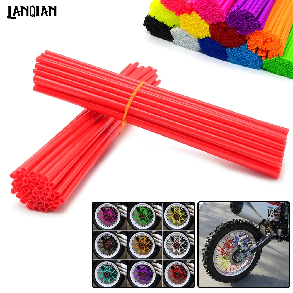 72 шт. Мотоцикл обода колеса говорил скины обложки Обёрточная бумага Декор труб