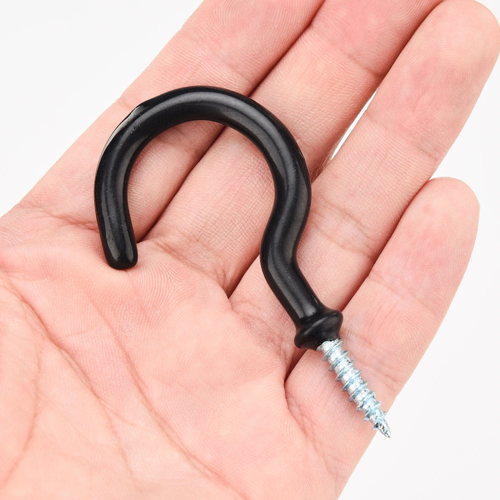 Сверхмощные винтовые крючки стальная вешалка для посуды металлические