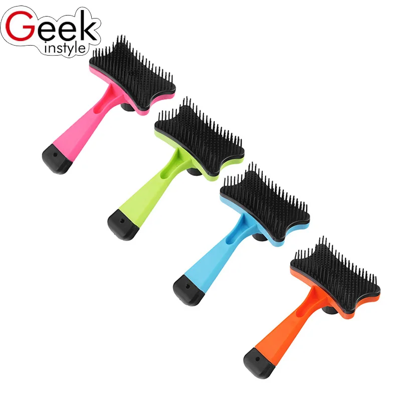 Расческа Geekinstyle для удаления шерсти домашних животных щетка большого размера