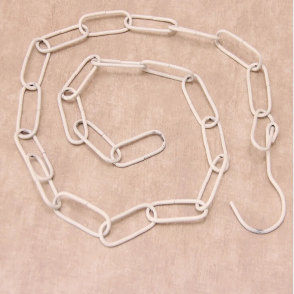 

High Quality Multiple Clothes Metal Hanging Chain With Hook Apparel Shop Multi Coat Hangers Display Rings Clothing Ropa Colgada