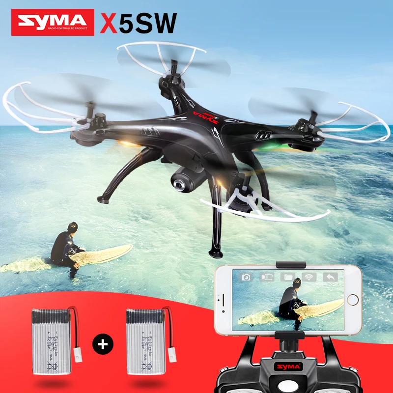 Оригинальный Дрон SYMA X5SW FPV X5C обновленная Wi Fi камера видео в реальном времени RC