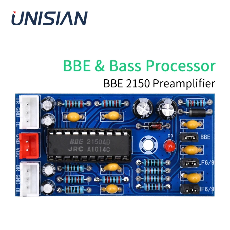 Предусилитель UNISIAN BBE2150 BBE цифровой аудиопроцессор сабвуфер высокое качество