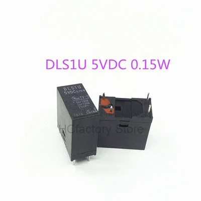 

NEW Original 1pcs DLS1U 5VDC 0.25W 5V relay 4-pin 5A 3A relay Wholesale one-stop distribution list