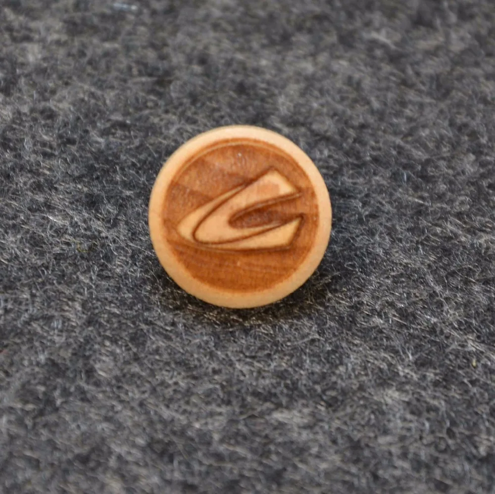 Ручная работа женская мужская деревянная брошь цветок на лацкан деревенская