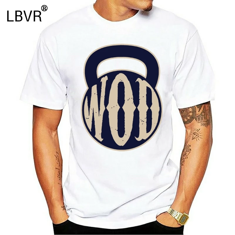 WOD Kettlebell Мужская футболка для занятий фитнесом лифтингом гимнастикой | Женская