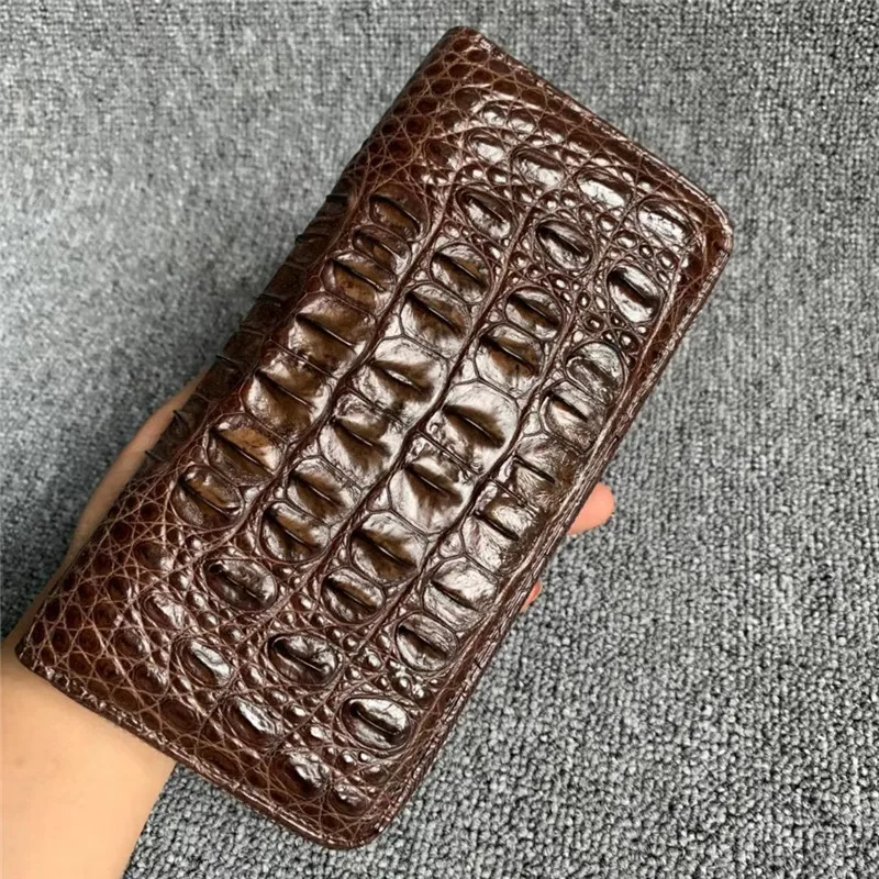 Кошелек мужской из натуральной крокодиловой кожи | Багаж и сумки