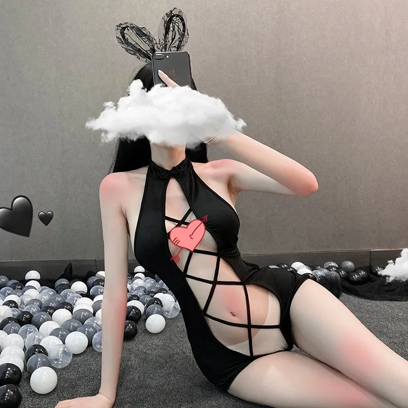 Соблазнительное нижнее белье в стиле аниме Банни купальник для девочек милая