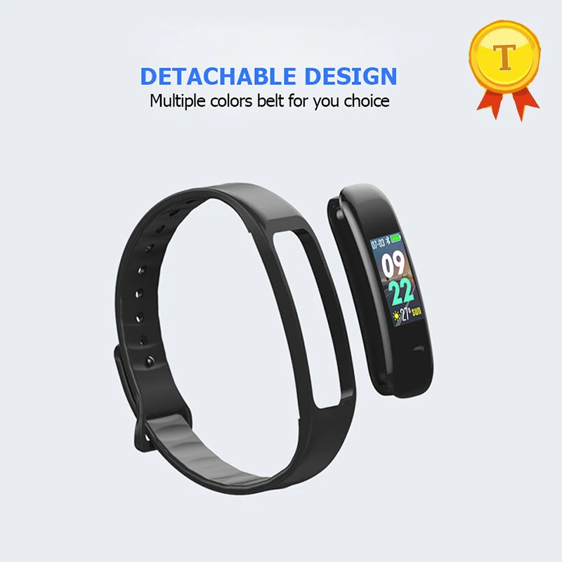 

Color Screen Smart Bracelet Blood Pressure Fitness Training Heart Rate Monitoring Sports Bracelet Fitness Tracker Watch