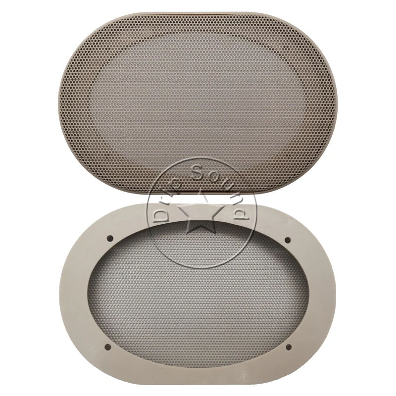 Сетчатая Крышка для автомобильной аудиосистемы декоративная круглая