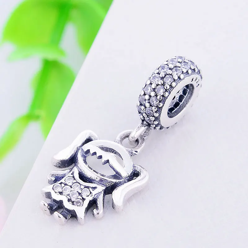 Подвеска из серебра 100% пробы с бусинами для мальчиков и девочек | Украшения