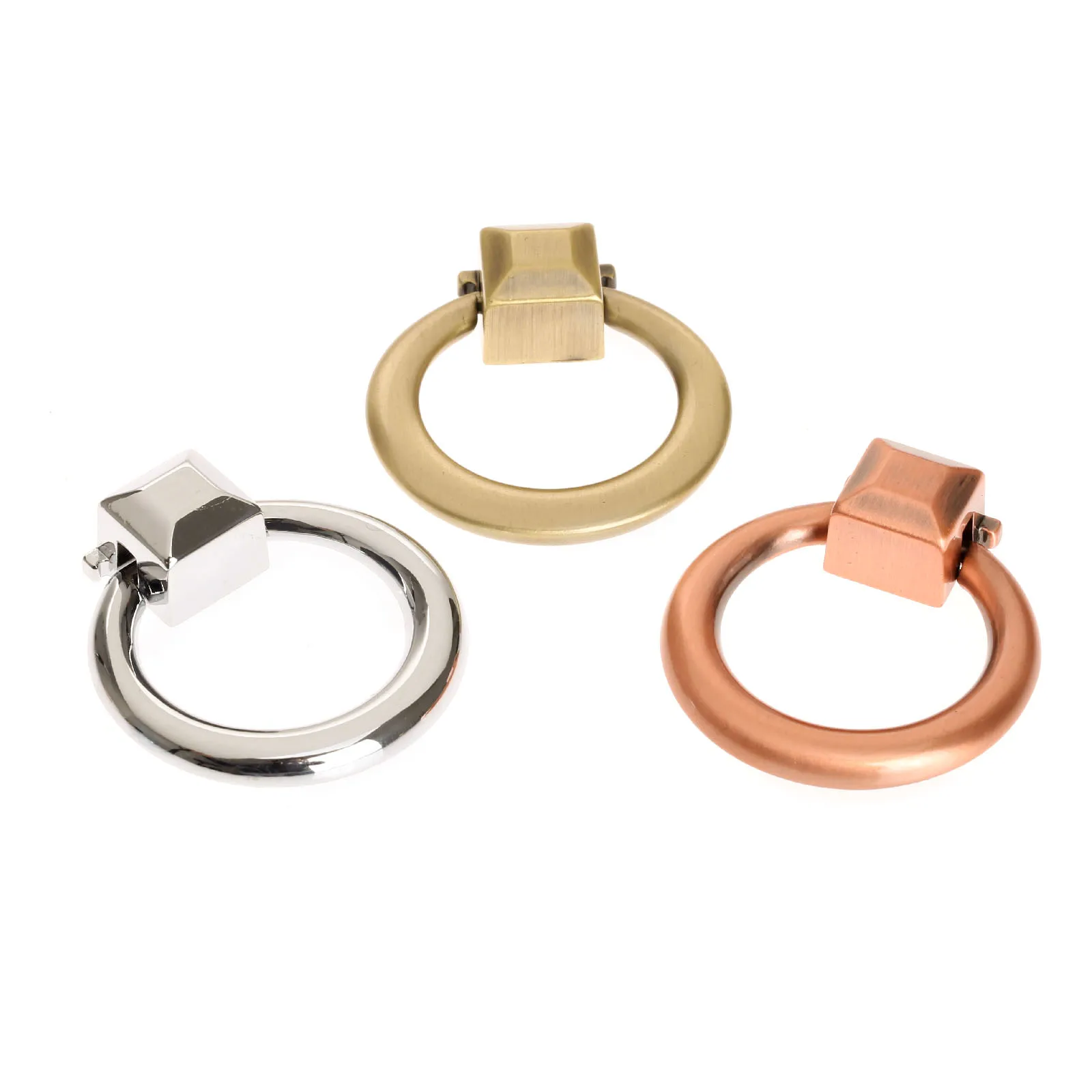 Винтажная круглая ручка из сплава 5 шт. для шкафа ящика комода декоративная