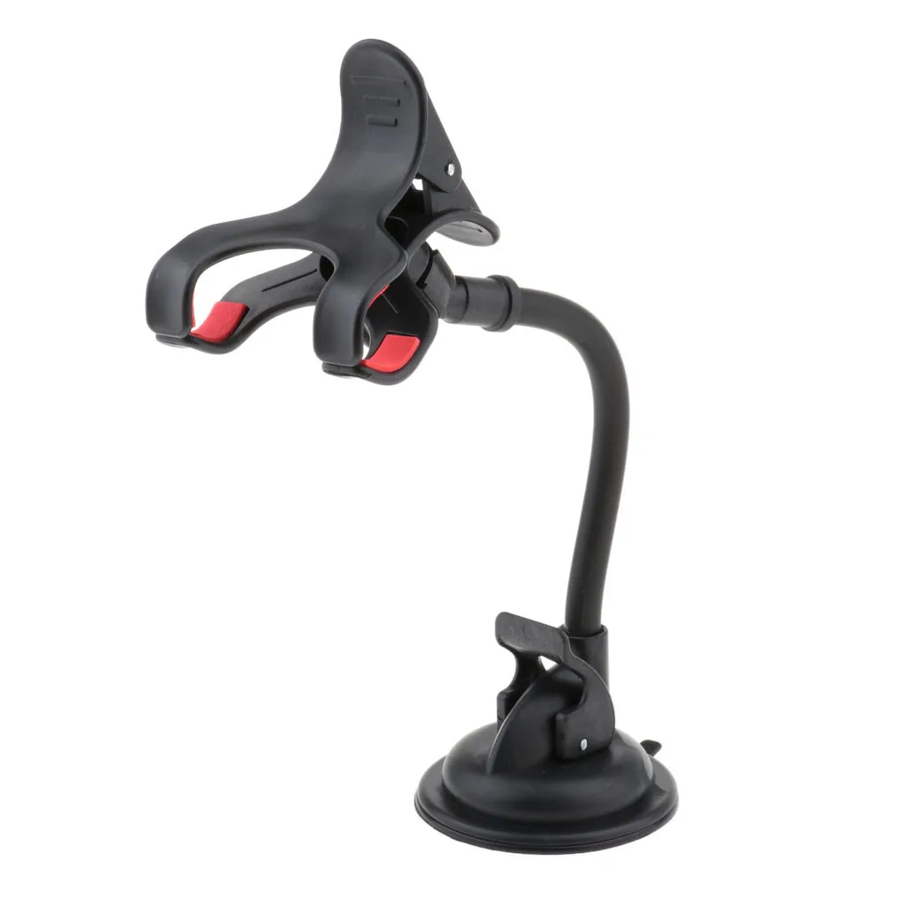 Держатель GPS для телефона на лобовое стекло регулируемая присоска iPhone X 8 Plus 7 + 6 s SE