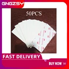 Инструмент для тонировки окон, шерстяная войлочная ткань 10 см, скребок для виниловой оберточной пленки с краями, Защитная пленка для автомобиля, 50 шт.