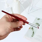 Градиентная Кисть для ногтей Конический дизайн Омбре художественные кисти красное дерево ручка для маникюра УФ Гель-лак Цветущая красящая ручка для рисования инструмент для ногтей