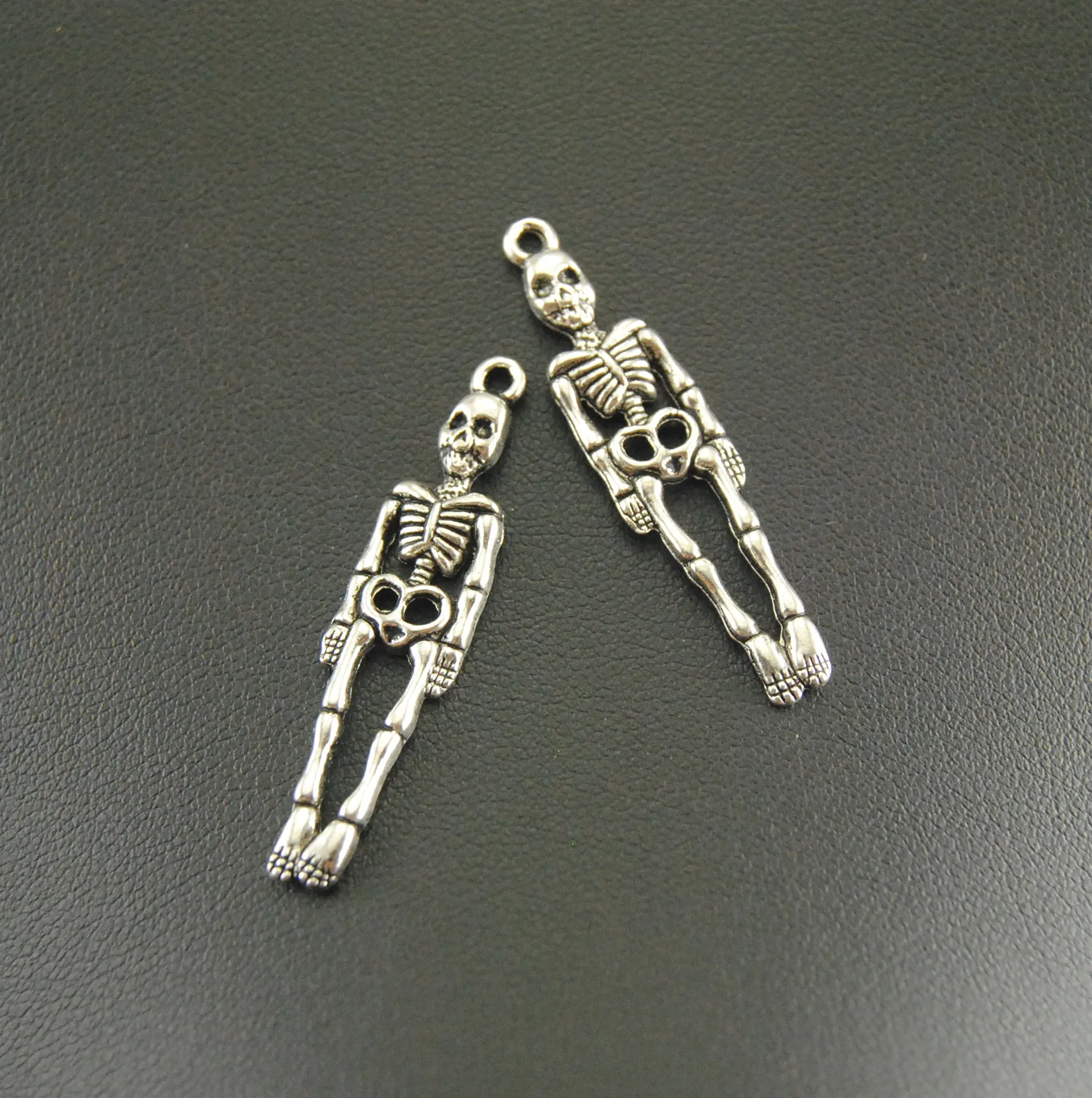 30 шт. подвеска из цинкового сплава 39x9 мм|pendants jewelry making|silver skull pendantjewelry pendant |