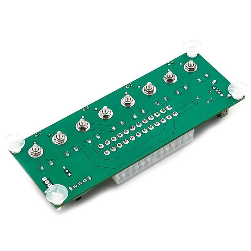 Electric Circuit 24Pins Atx Benchtop Computer Power Supply 24 Pin Breakout Board Module Dc Plug Connector With Usb 5V Port | Электроника