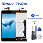 ЖК-дисплей и сенсорный экран для BQ Aquaris X5, дигитайзер со стеклянной панелью, сменная сенсорная ЖК-панель для BQ X5