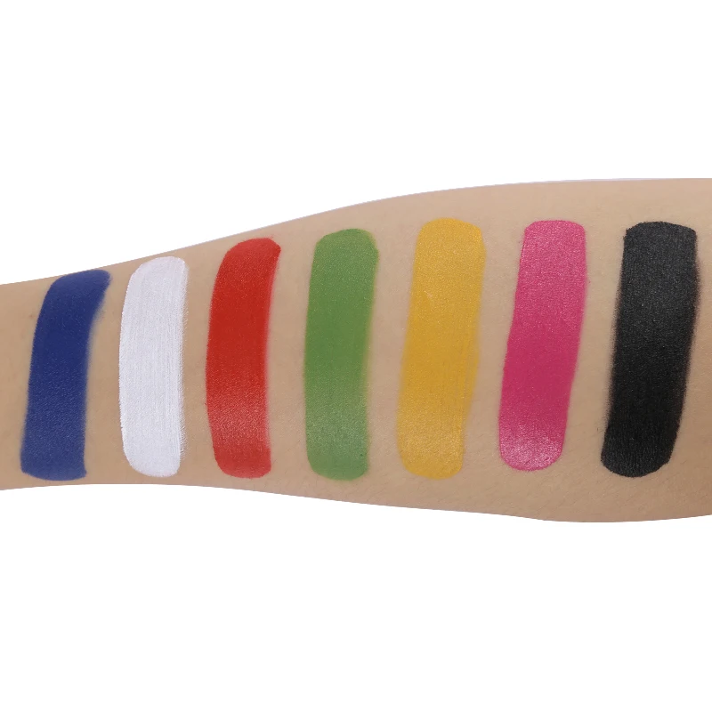 Imagic Body Art Tattoo Makeup Halloween Party Fancy Dress Tool Face Painting Flash Temporary Shining Run Fluorescent |