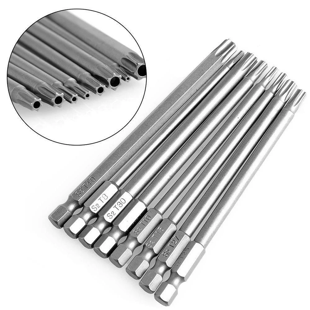 

Отвертка Torx, 8 шт., с магнитной головкой, 100 мм