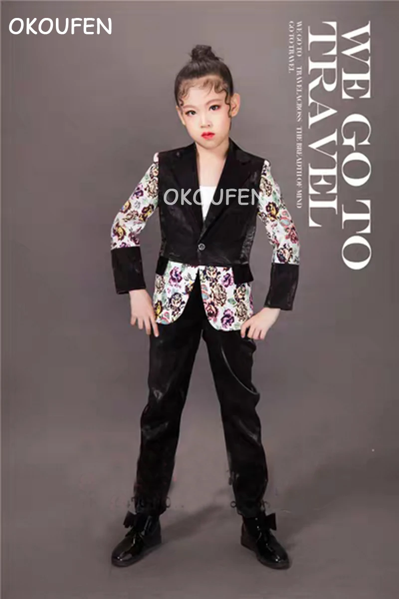 Children's catwalk Stage Costumes Boys' small Suits Childen's stage host Photography Shooting |