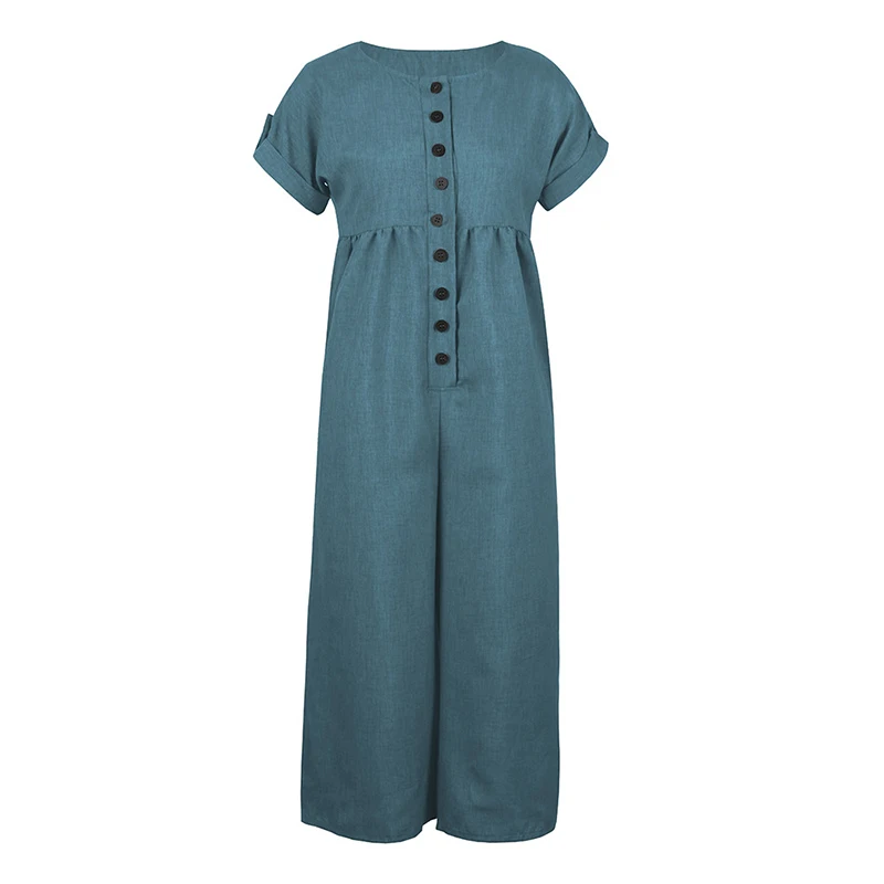 Женский Повседневный комбинезон тренд свободные брюки элегантный однотонный