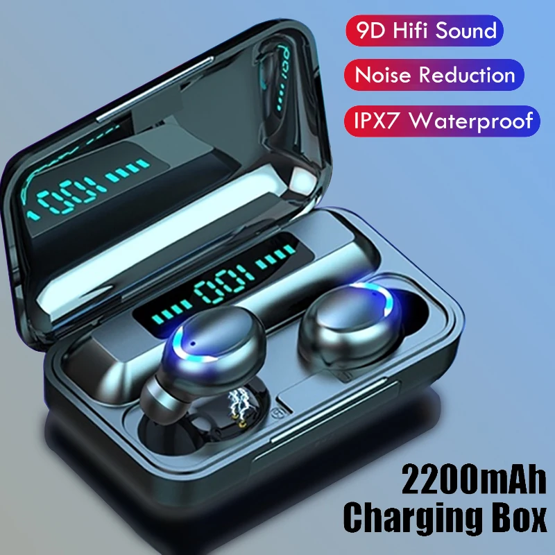 

TWS-стереонаушники с поддержкой Bluetooth 5,0 и сенсорным управлением