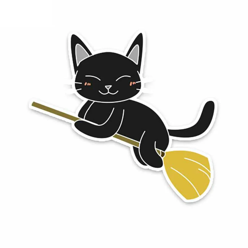 

15cmx14cm Funny kitten Vinyl Car-Sticker Automobiles Motorcycles Window Bumper Laptop Vinyl Decal Decorative Goods