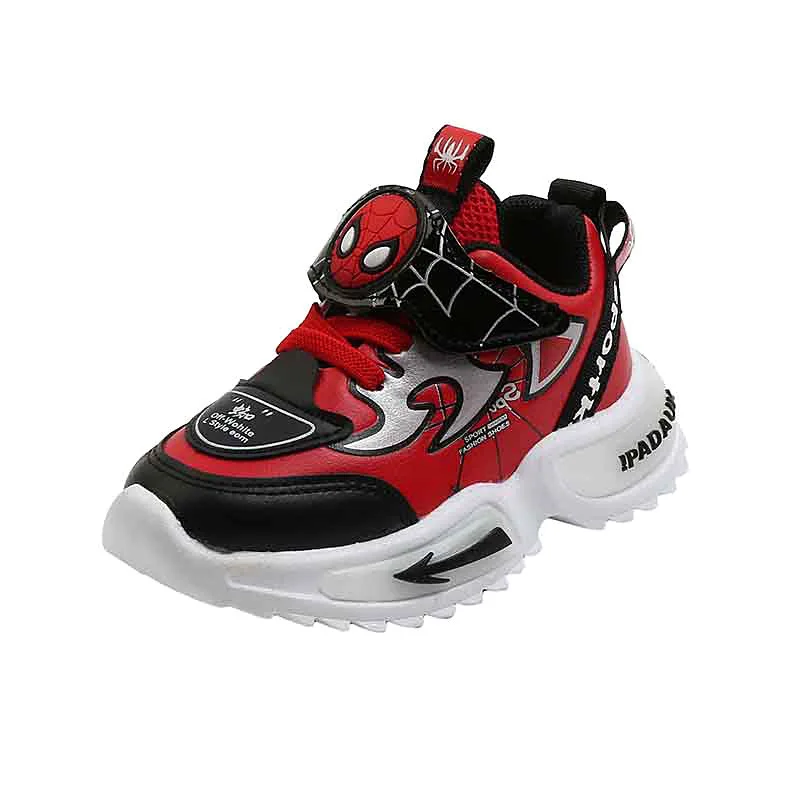 

Fashion Spiderman Cool Baby Casual Shoes Hot Sales Cute Infant Tennis Sports Running Toddlers Shoes Baby Boys Snekaers