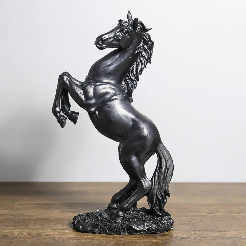 Новинка 2018 статуэтка ностальгической лошади фигурки украшения поделки