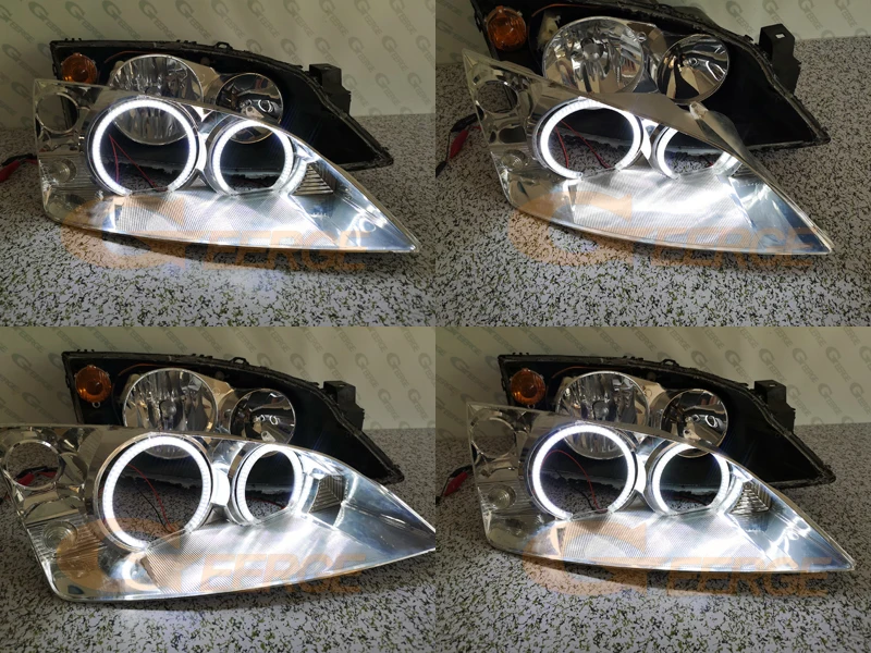 Для Ford Mondeo MK3 2000-2007 салон отличные ангельские глазки Ультра яркое освещение smd комплект светодиодов «глаза ангела»