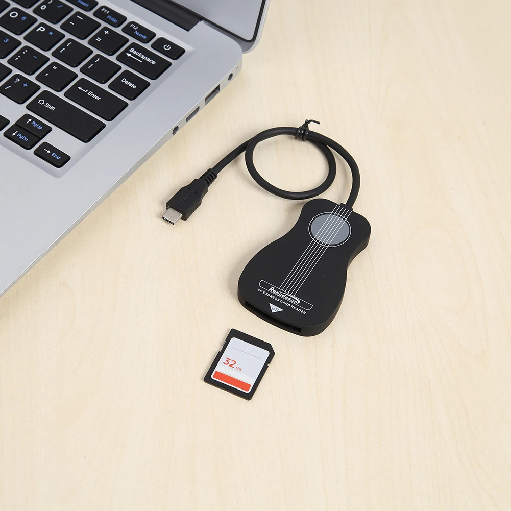 

USB/Type-C Converter XQD Card Reader CF EXPRESS Memory Card 10Gbps High Speed External Adapter for Windows/Mac/OS for XQD Card