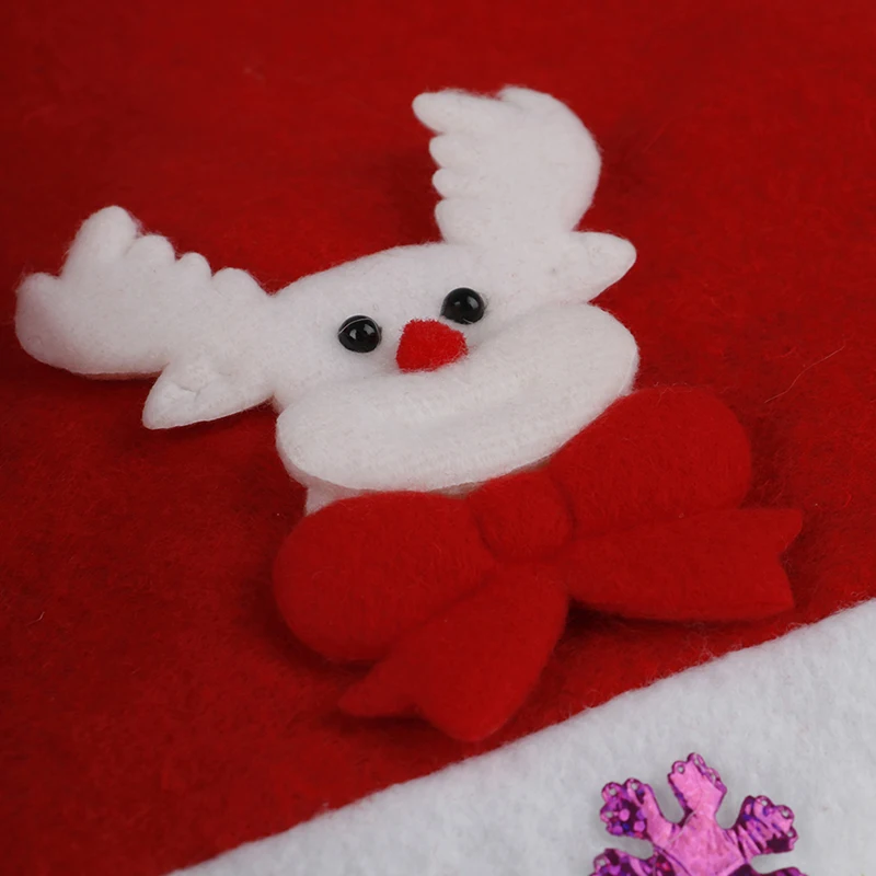 1 шт. рождественские игрушки украшение шляпы Санта дети мальчики девочки колпак