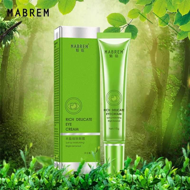 

MABREM Rich And Delicate Eye Cream Anti-Wrinkle anti-aging Peptide Collagen Repair Remover Dark Circles Fat granule Moisturizing