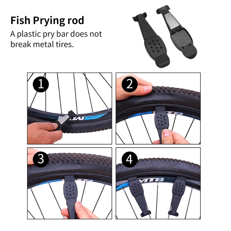 

Bicycle Tool Set , Disassembly Repair Repair Tire Repair Tool Combination
