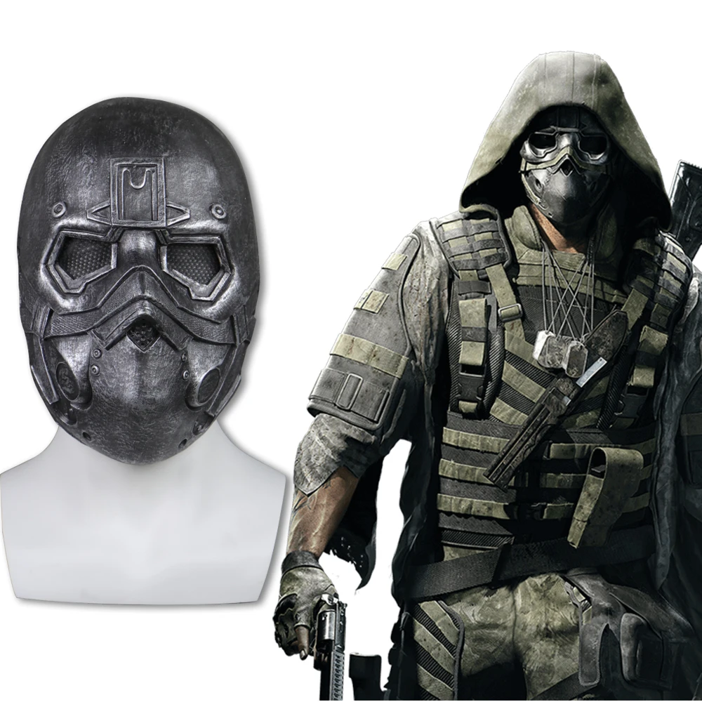 Латексная Маска для косплея Tom Clancy's Ghost Recon break point маска Коула д Уокера маски на