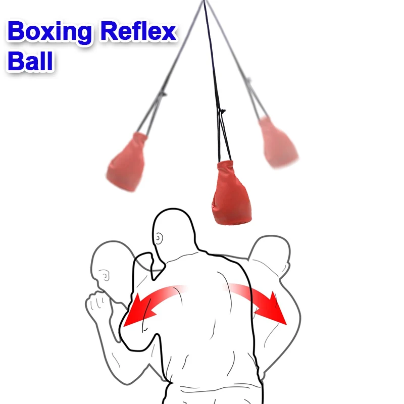 

Boxing Reflex Ball Speed Exercise Fight Sandbag Home Gym Hanging Training Punching Bag For Boxing Speed Agility Workout Equipmen