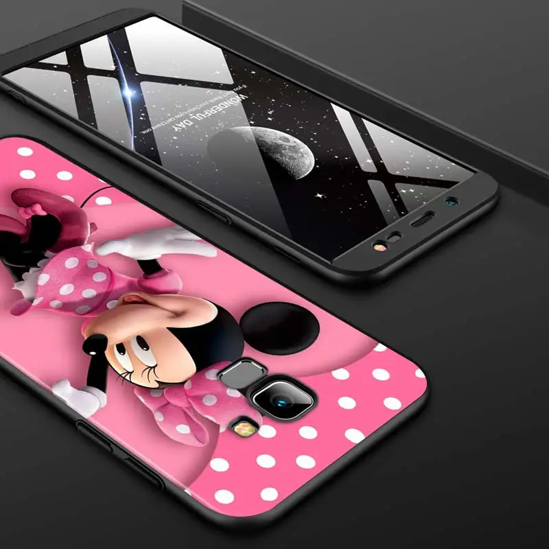 

Disney Mickey Mouse For Samsung J8 J7 Duo J730 J6 J5 J530 J4 J3 J330 J2 Core Star Prime 2018 EU Plus Black Phone Case